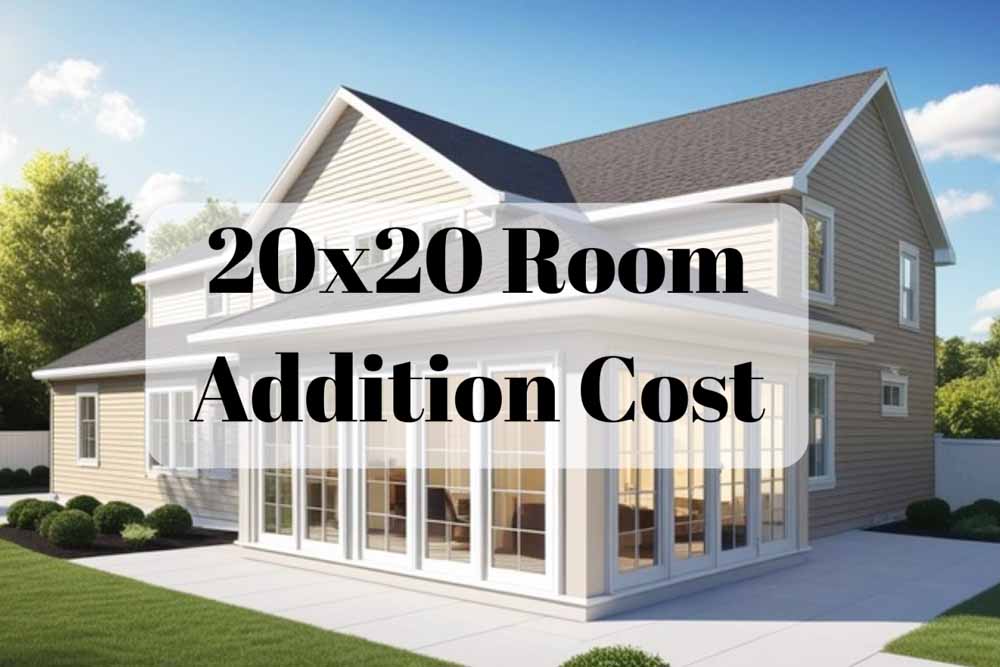 20x20 room addition cost and budget impact