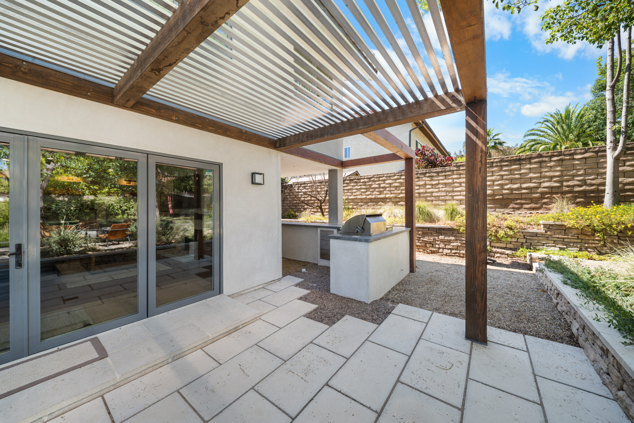 Contemporary Outdoor Outdoor Kitchen Remodel by RnD Builders Inc project photo 3