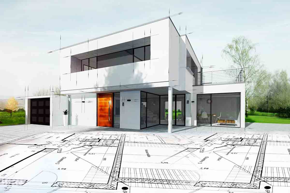building exterior showing core design principles and balanced architecture