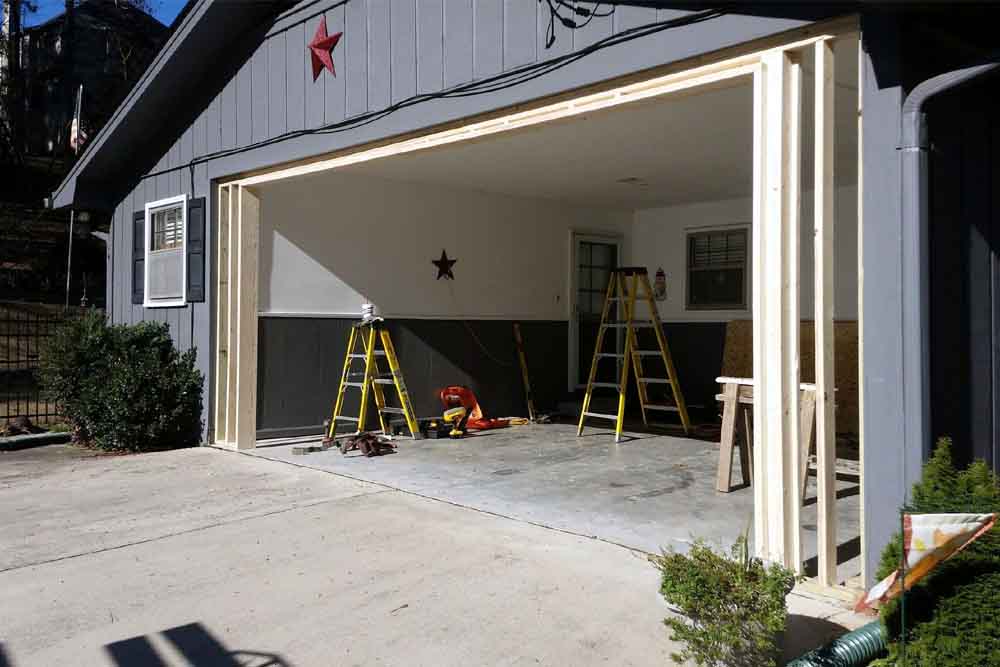 garage-door-conversion-budget garage door conversion ideas on a budget