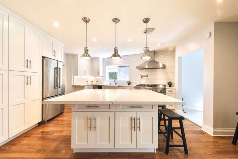 Major kitchen remodel in Los Angeles CA by Rnd Builders Inc