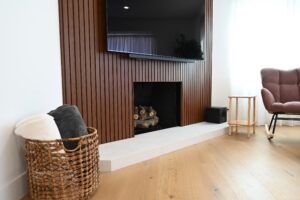 Modern Living Room Fireplace Modern Cabin Interior Design: Expert Services